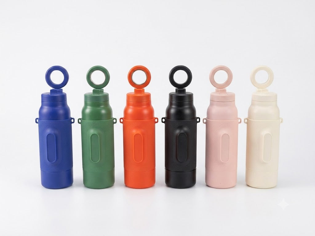 24/32oz Magnetic-Attachment Vacuum Insulated Cup Phone Holder 304 Stainless Steel Car Water Bottle