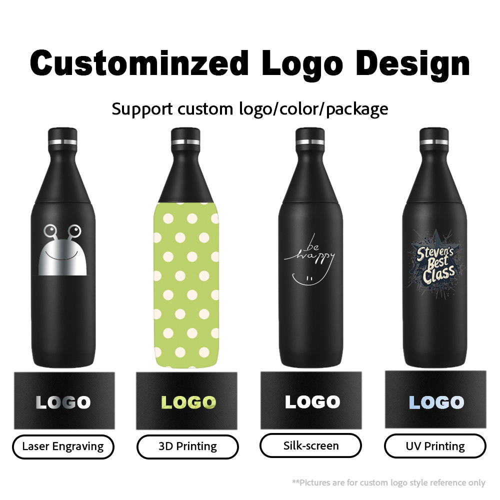 OEM Aesthetic Matte Powder Coated 20oz Sport Bottle with Slim Body for Yoga Studio Pilates Workout