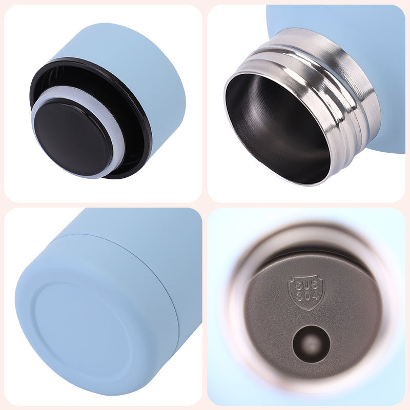 Factory Export 350ml/500ml/750ml/1000ml Stainless Steel Double Wall Vacuum Insulated Bottle BPA Free Modern Luxury Business Gifts Rubber Finish