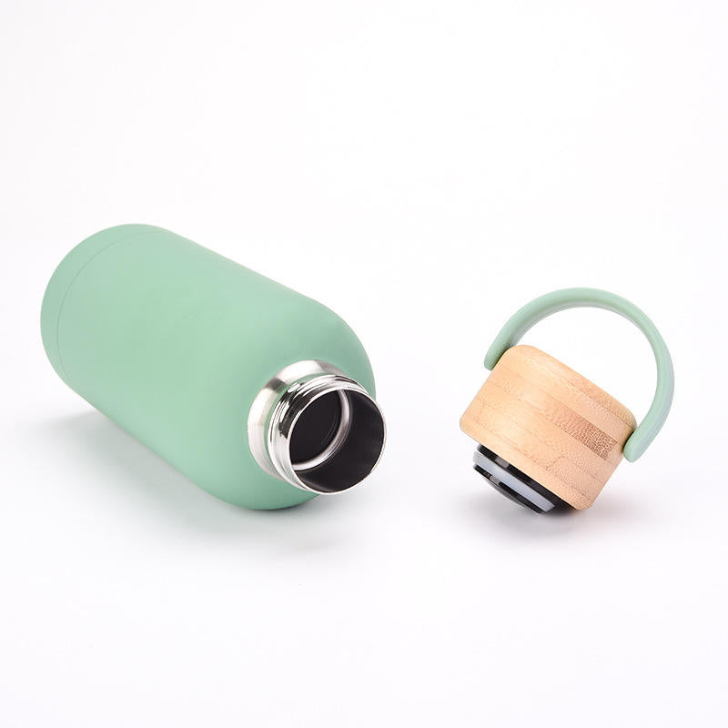 Eco Friendly Stainless Steel Double Wall Insulated Vacuum Bottle With Cap Water Bottles
