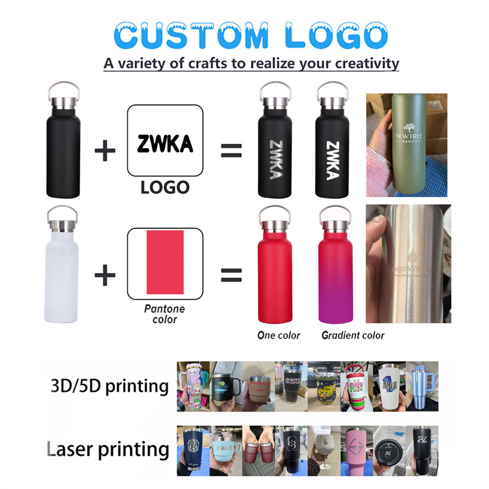 Wholesale Bulk Stainless Steel Vacuum Insulated BPA Free Eco-Friendly Thermal Performance for Reusable Sports